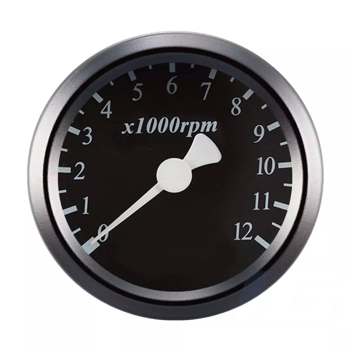 48mm White Face Universal Aftermarket Gauge Mechanical Tachometer for Motorcycle